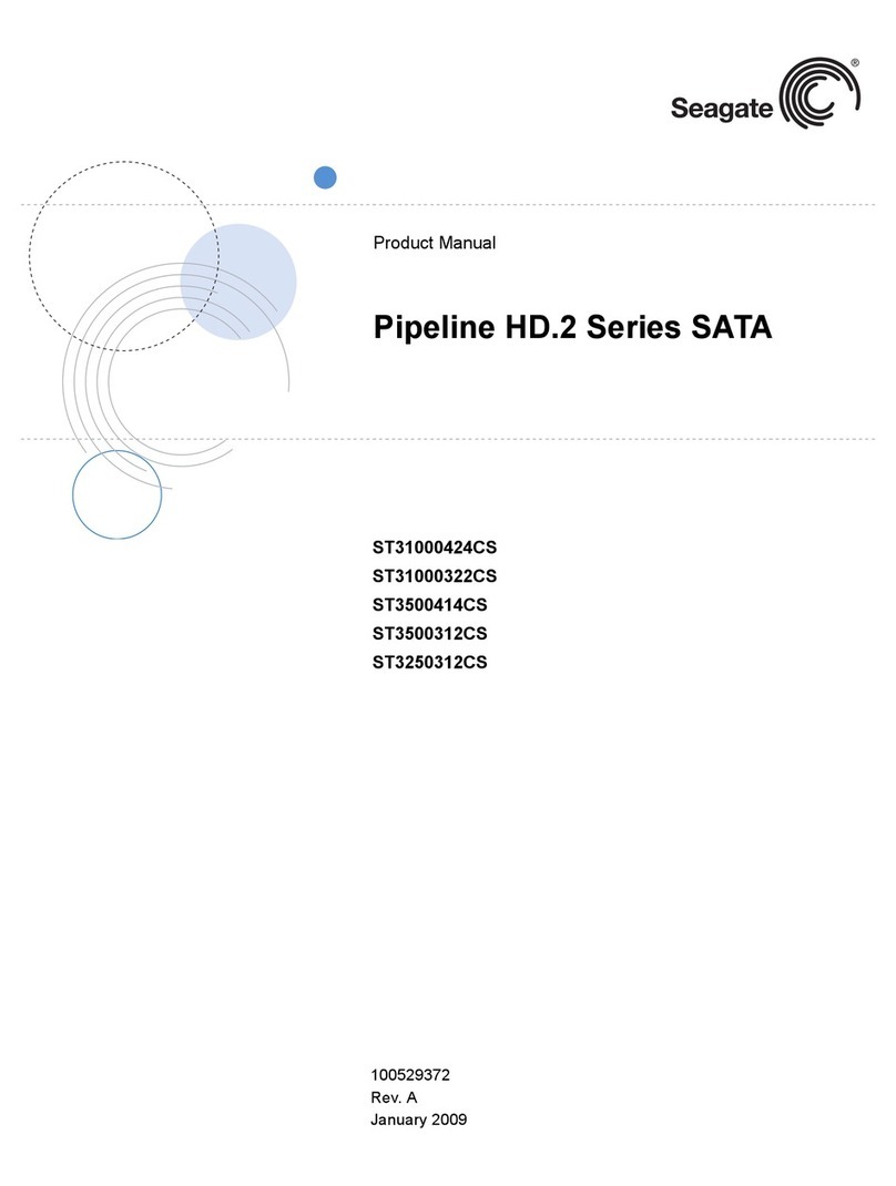 Seagate ST31000424CS User manual