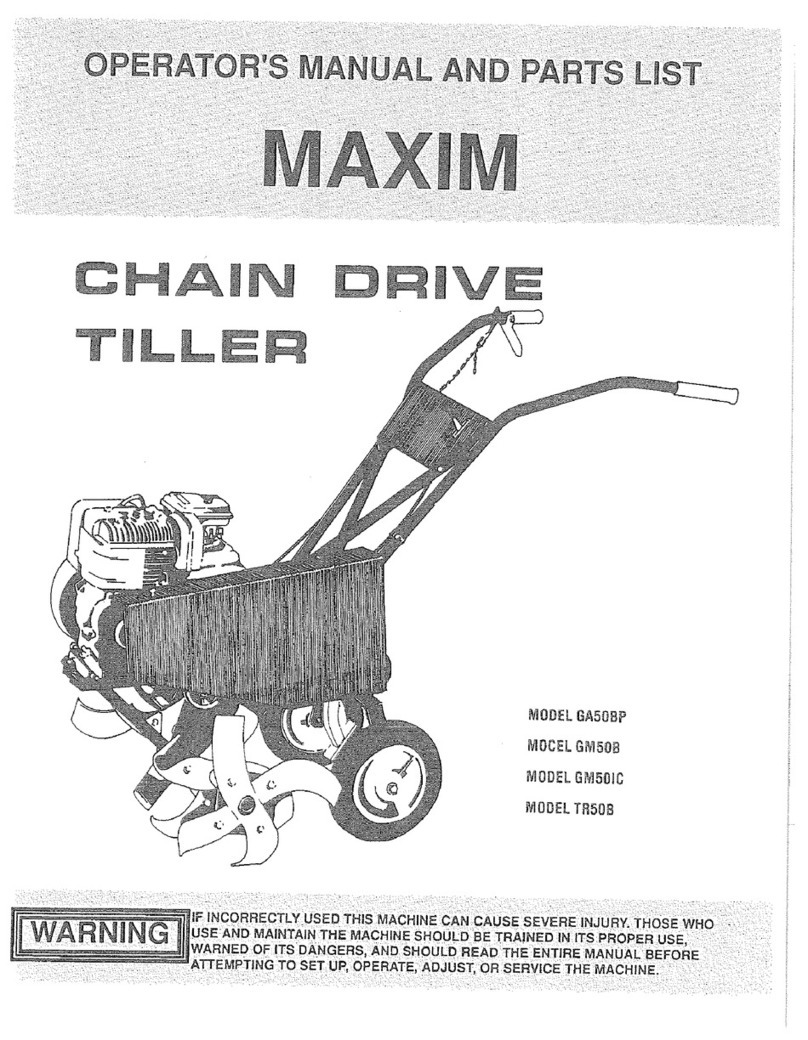 Maxim GA508P Installation and maintenance instructions