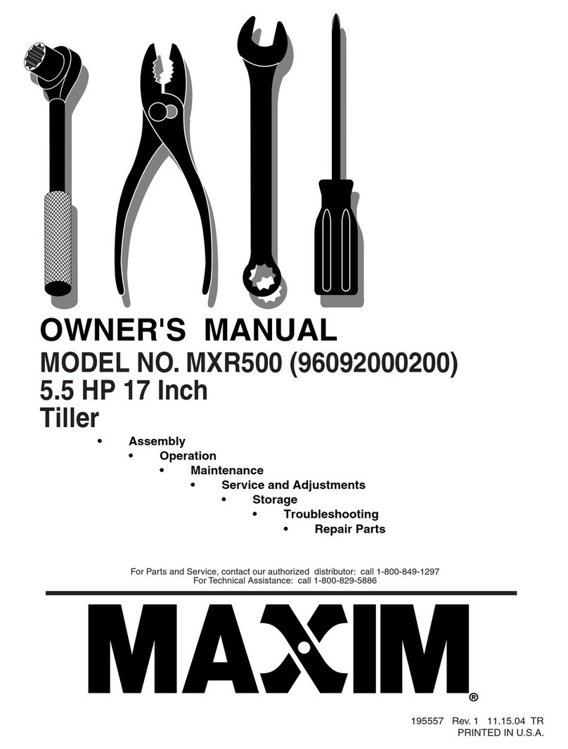 Maxim MXR500 User manual Maxim MXR500 User manual
