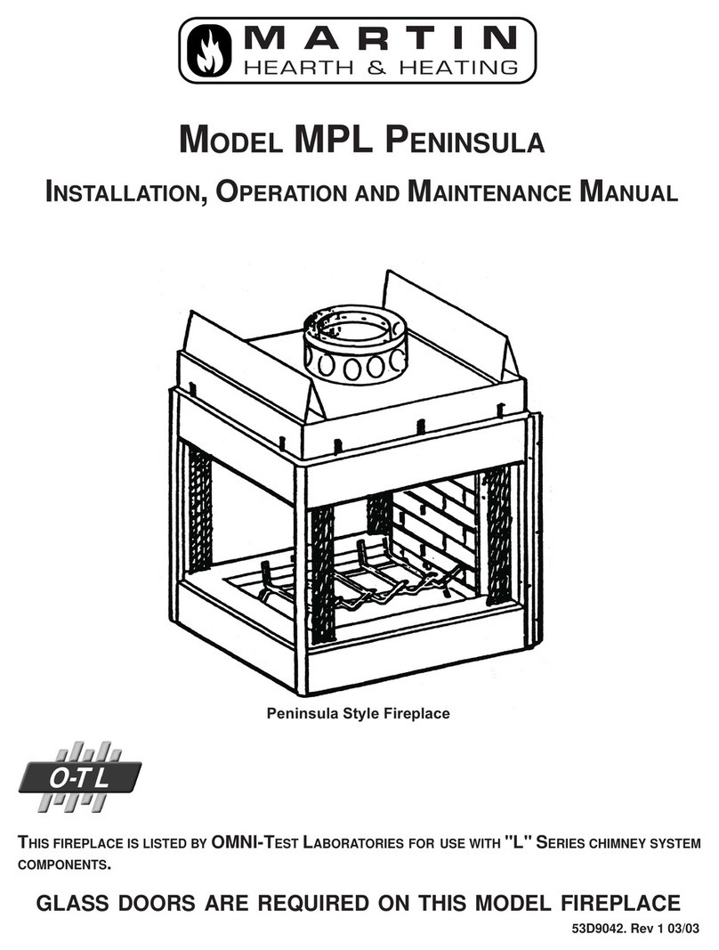 Martin MPL PENINSULA 53D9042 Manual