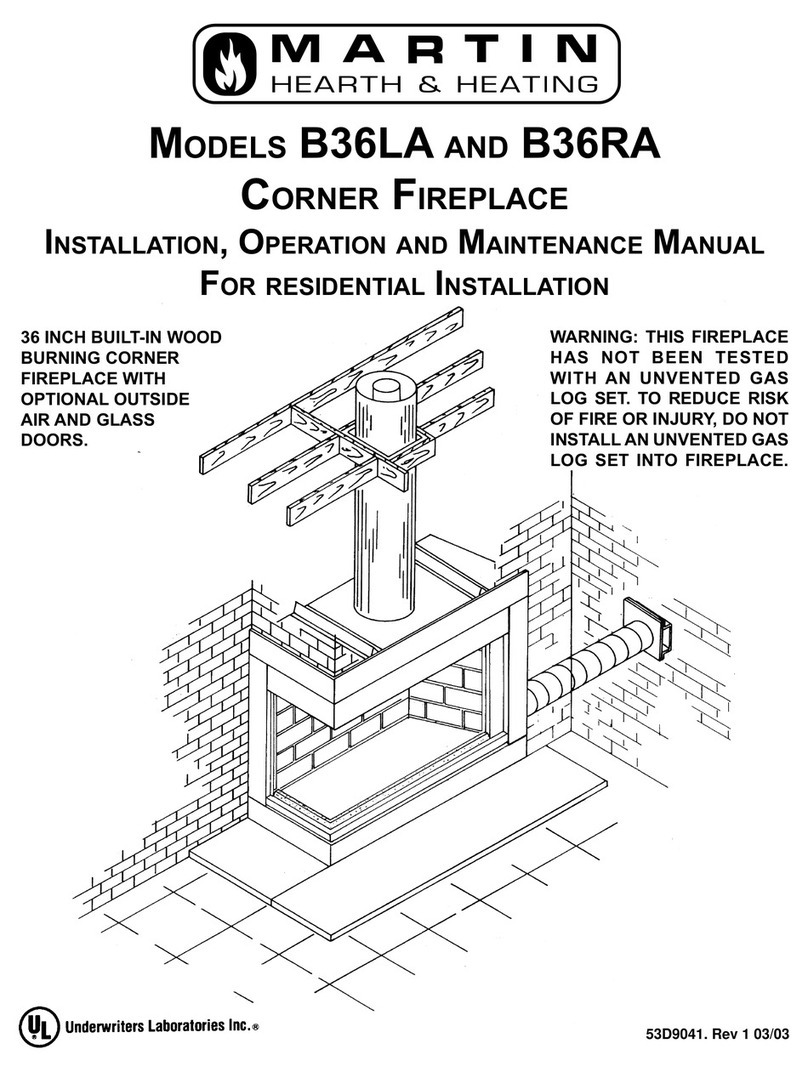 Martin B36LA User manual