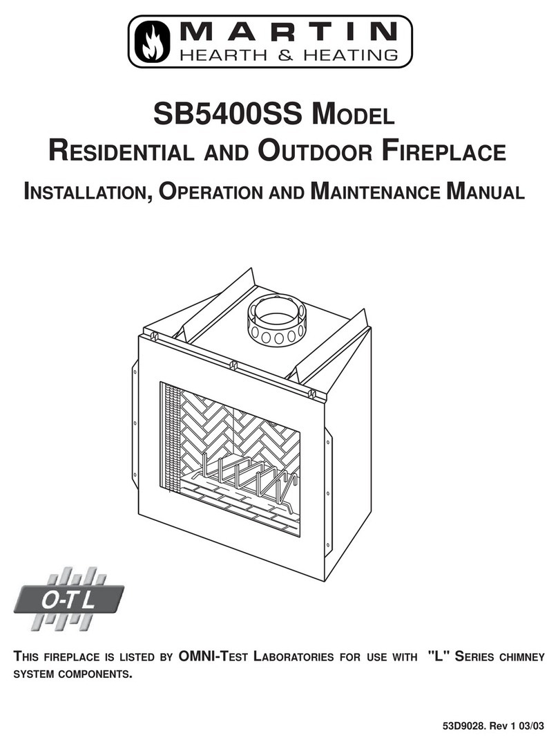 Martin SB5400SS User manual