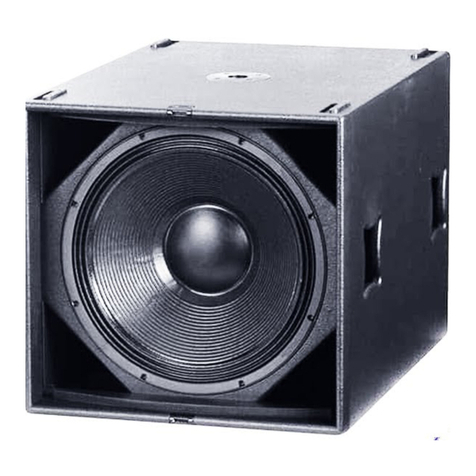 Martin Audio WS18X User manual