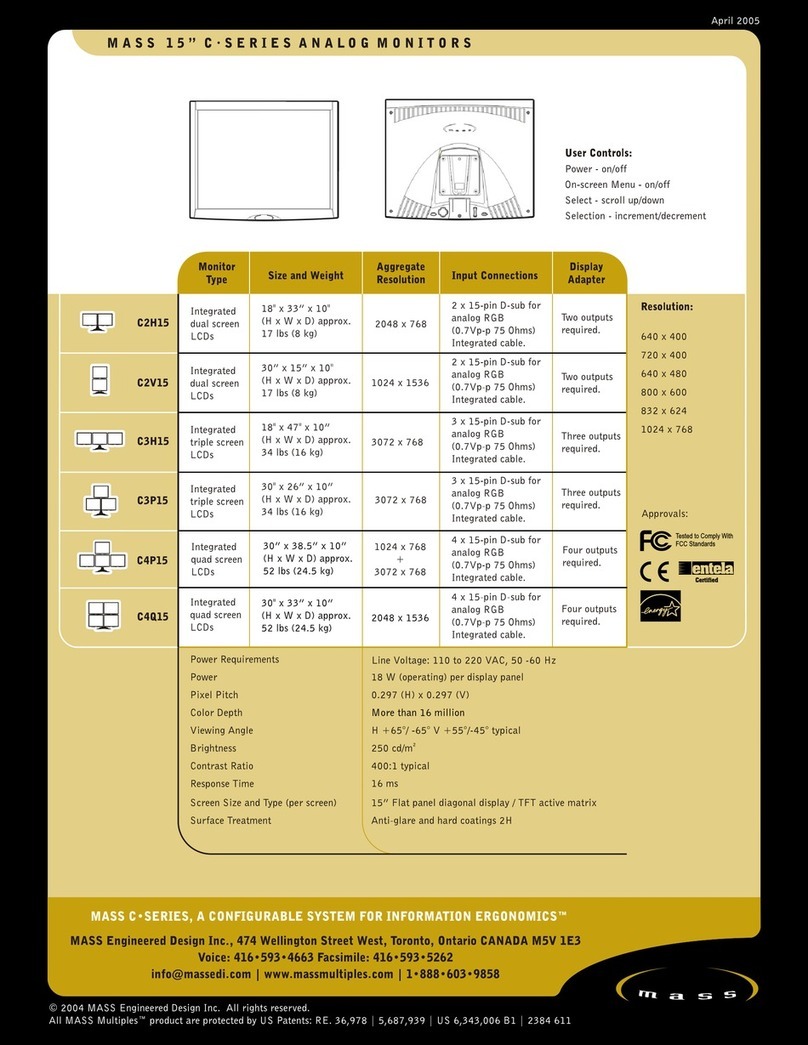Mass MASS Quad Multiples C4P C4P15 C4P15 User manual