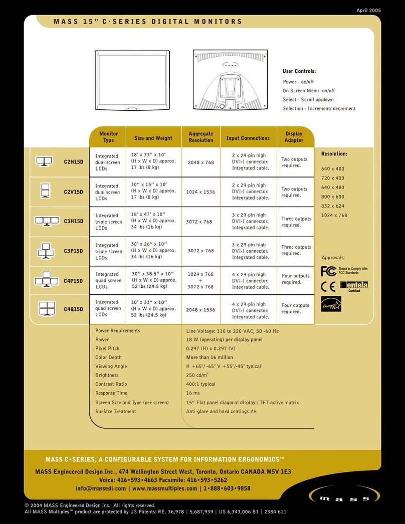 Mass C Series User manual