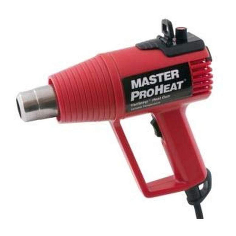 Master Appliance ProHeat Variair PH-1300 User manual Master Appliance ProHeat Variair PH-1300 User manual