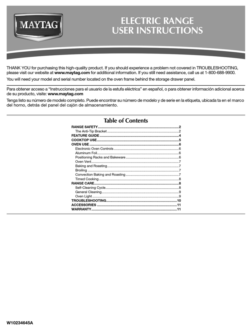 Maytag W10234645A User instructions