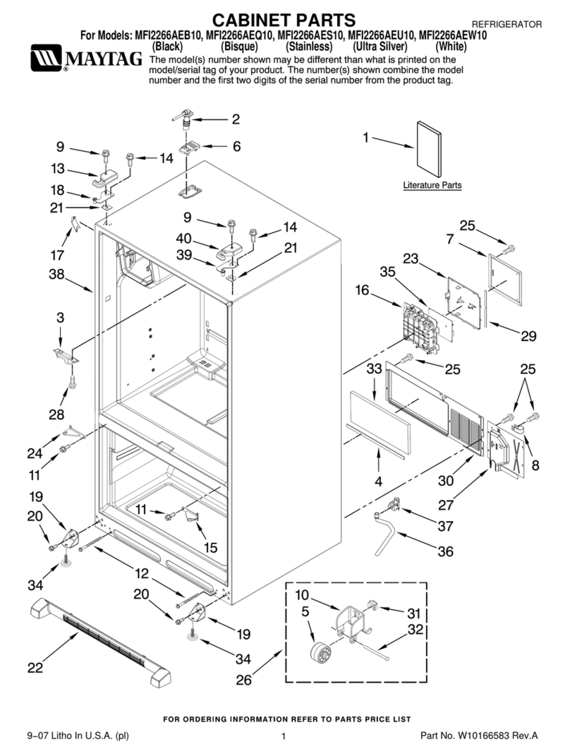 Maytag MFI2266AEB10 Troubleshooting guide