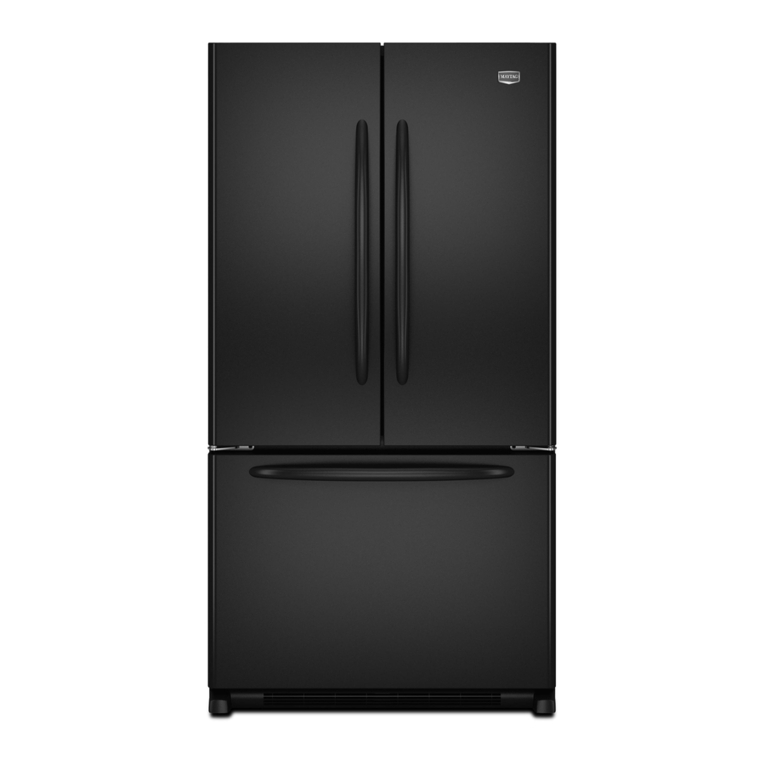 Maytag MFD2562VEW - 25 cu. Ft. Bottom Mount... User manual Maytag MFD2562VEW - 25 cu. Ft. Bottom Mount... User manual