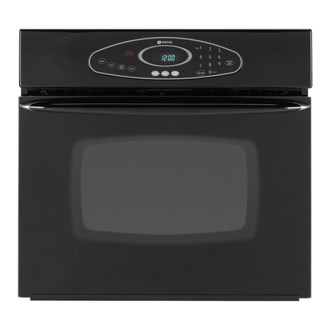 Maytag MEW6630DDW - 30" Electric Double Wall Oven Use and care guide