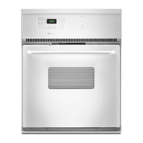 Maytag CWE4800ACE - 24" Single Oven User manual
