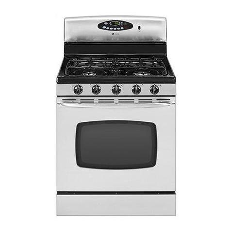 Maytag MGR5775QDW - 30 Inch Gas Range Use and care guide