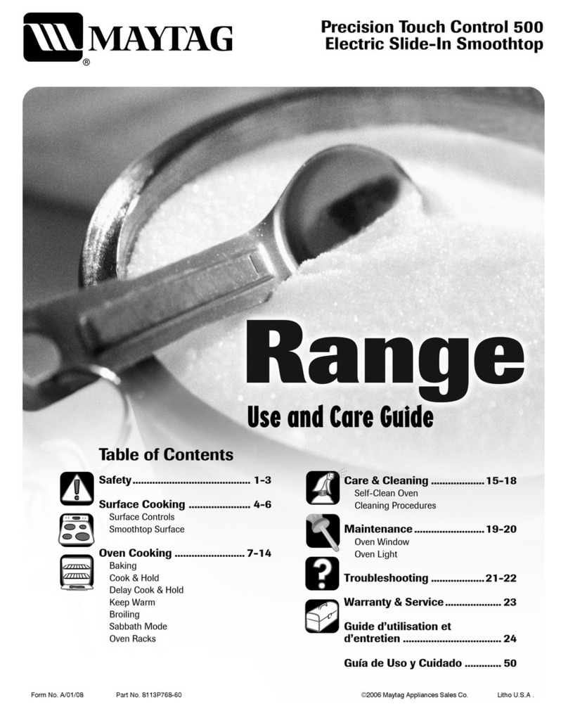 Maytag 8113P768-60 Use & care guide