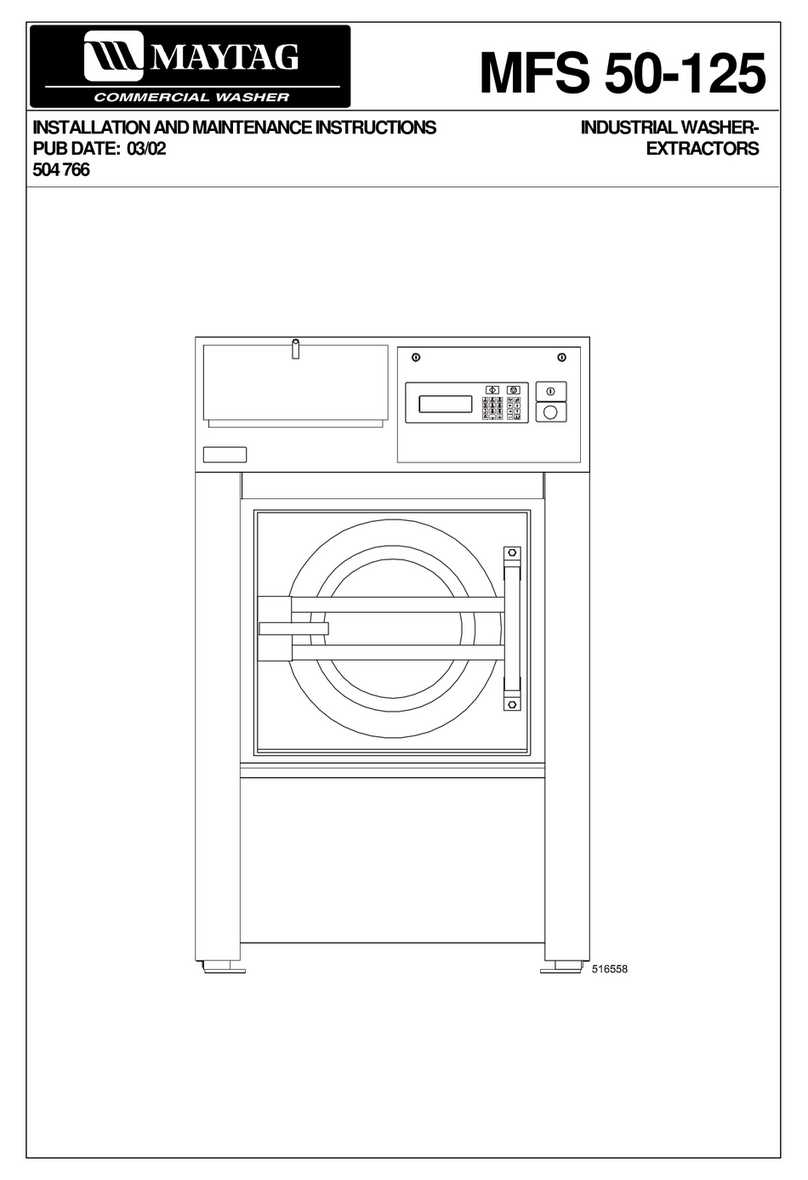Maytag MFS 50-125 User manual