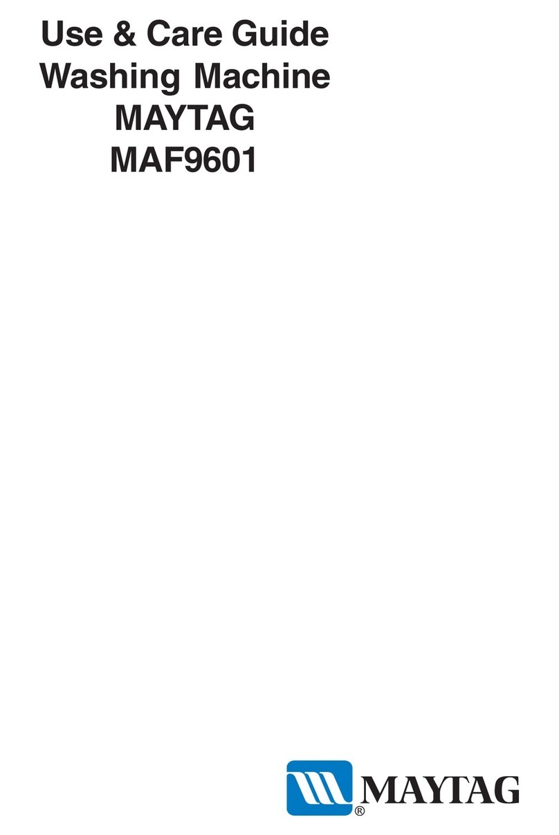 Maytag MAF9601 Use and care guide