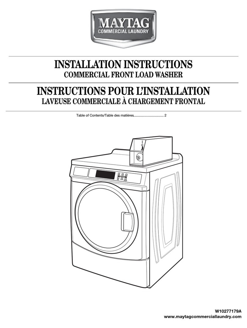 Maytag W10277179A User manual
