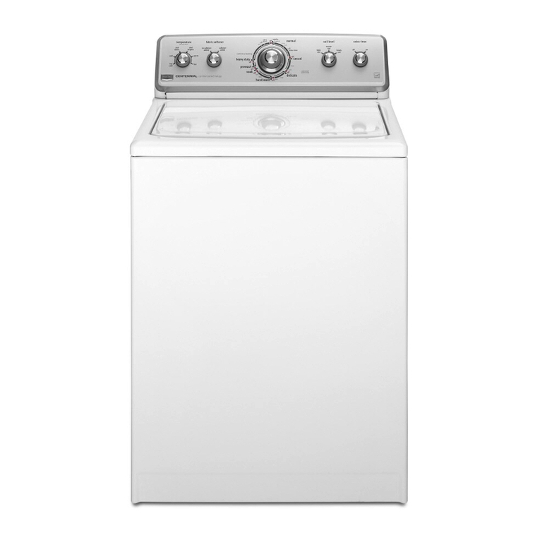 Maytag MVWC6ESWW User manual