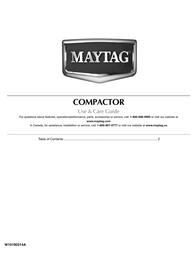Maytag MTUC7000AWS Use and care guide