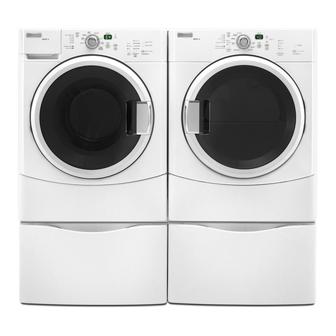 Maytag MEDZ400TQ - 27-in Epic Series Electric Dryer parts list