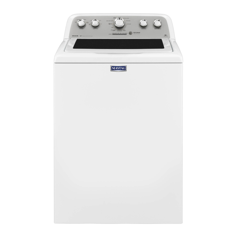 Maytag Bravos W10150660A User manual