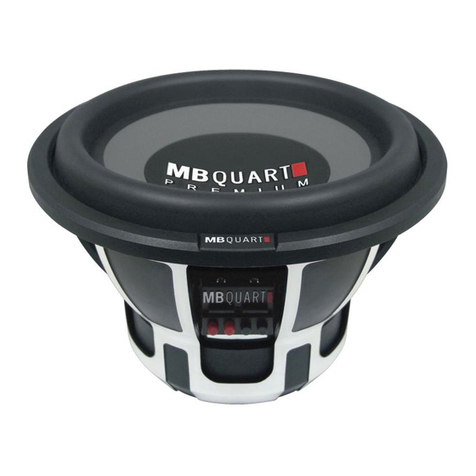 MB QUART 304 PWH 302 User manual