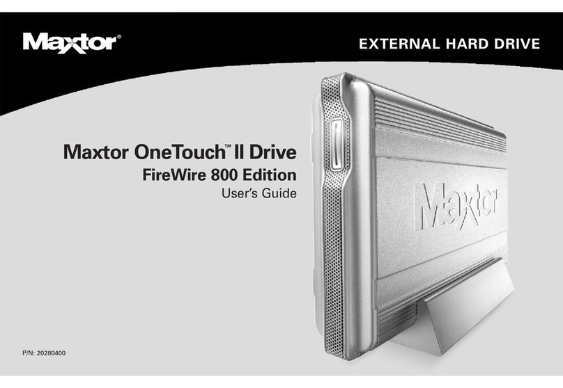 Maxtor FireWire 800 user guide