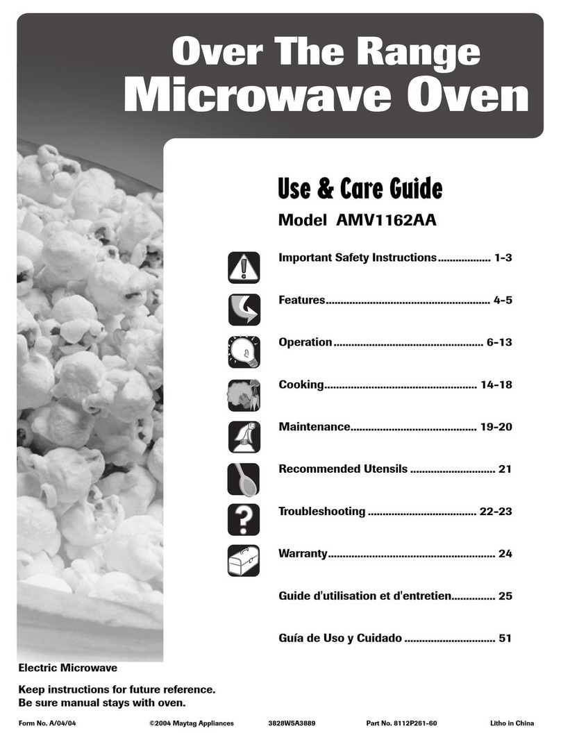 Maytag AMV1162AA User manual