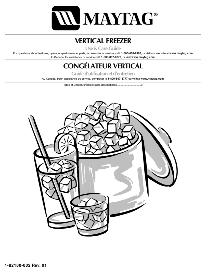 Maytag 1-82180-002 User manual