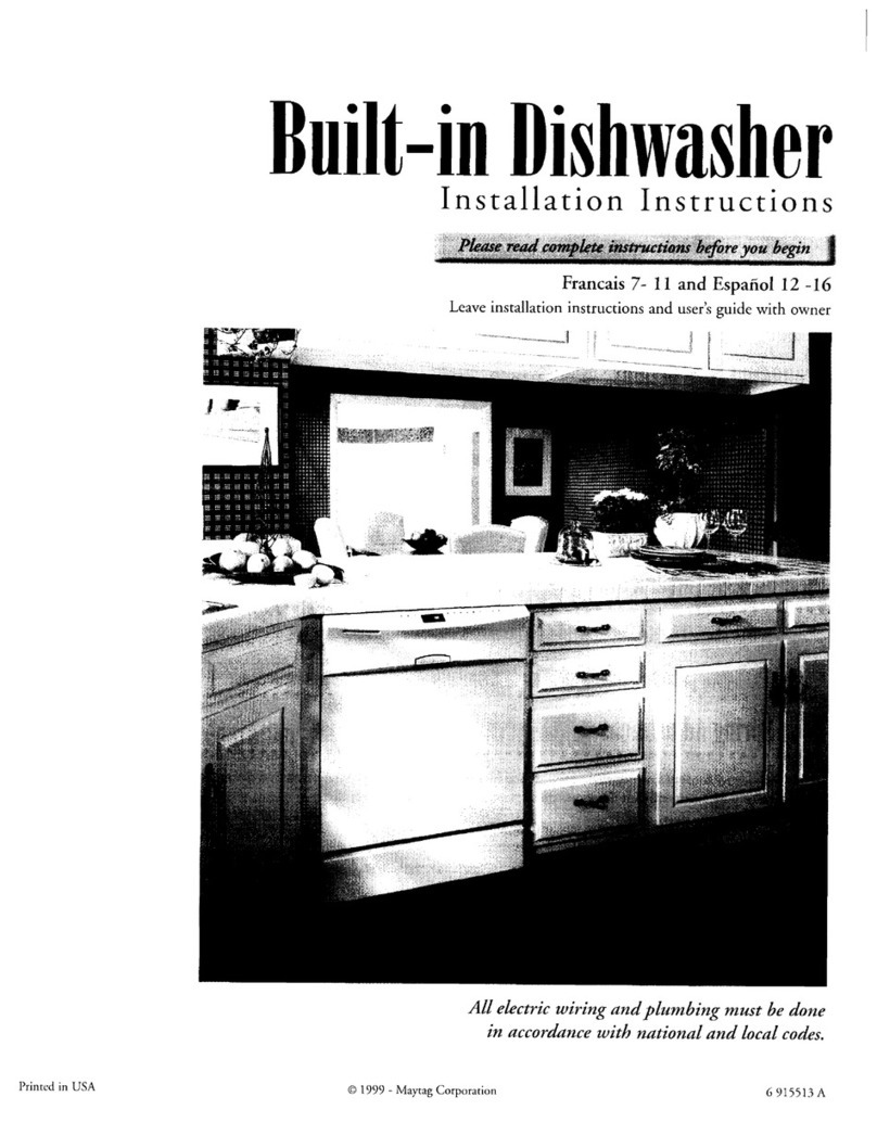 Maytag 6 915513 A User manual