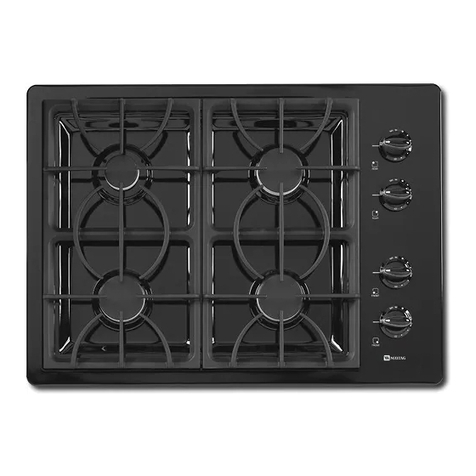 Maytag MGC6536BDW - 36 Inch Gas Cooktop user guide