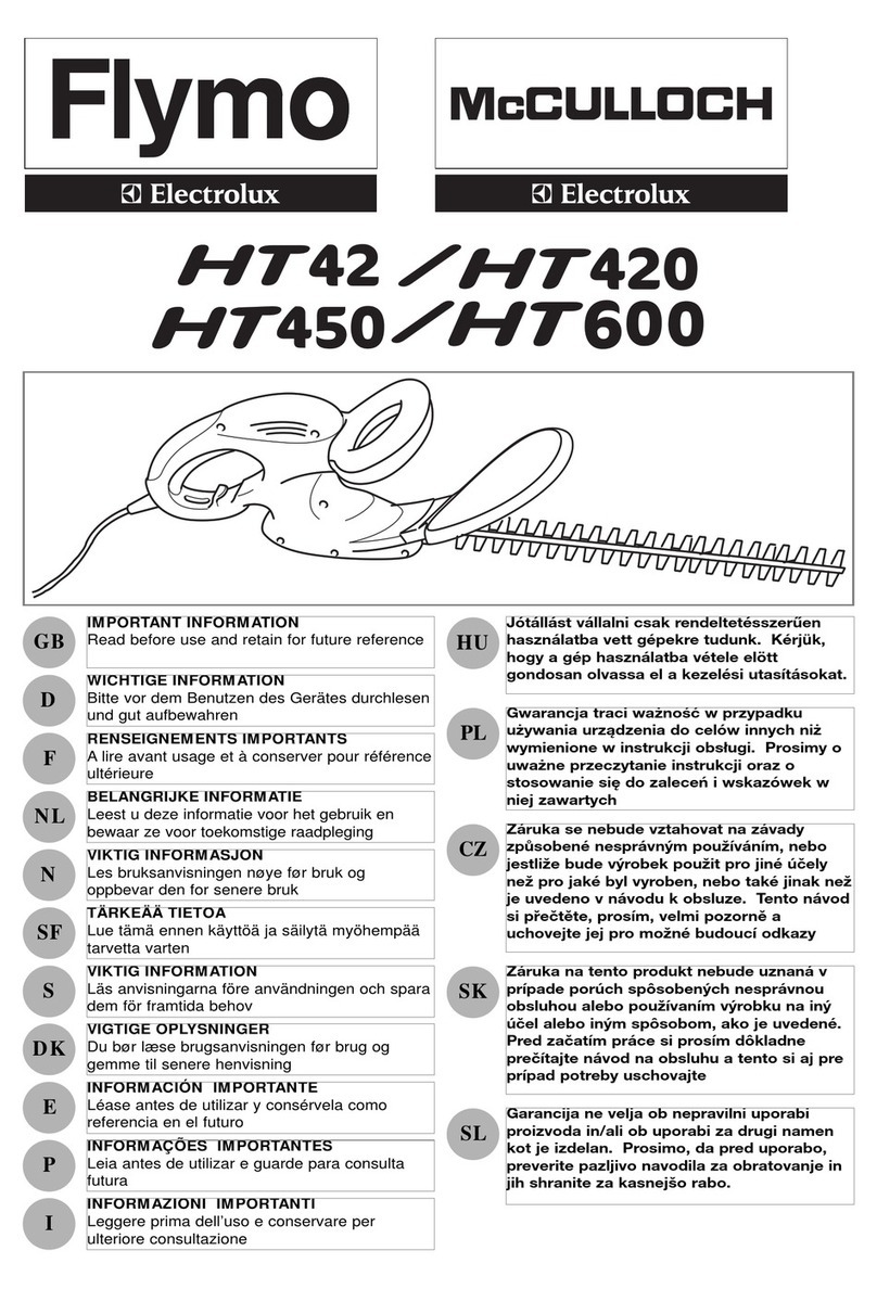McCulloch 5119562-01 User manual
