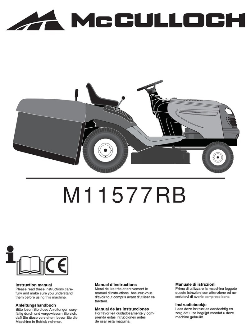 McCulloch 96041012300 instruction manual