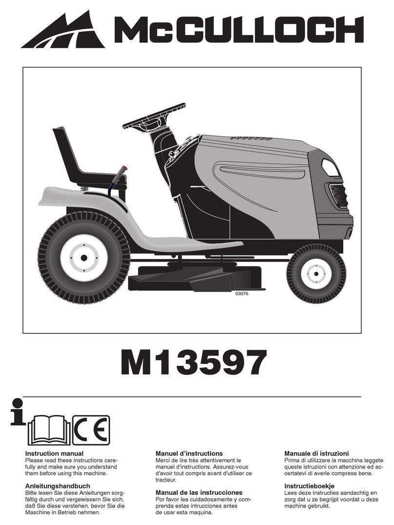 McCulloch 96041009100 instruction manual