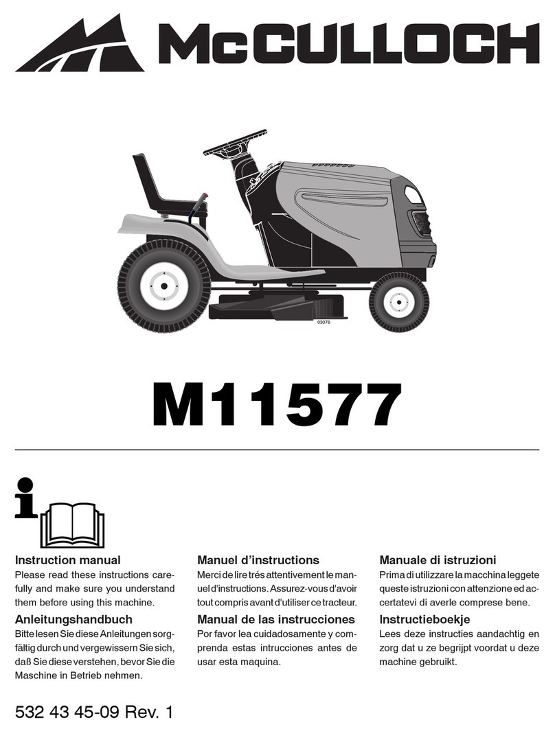 McCulloch 532 43 45-09 Rev. 1 User manual