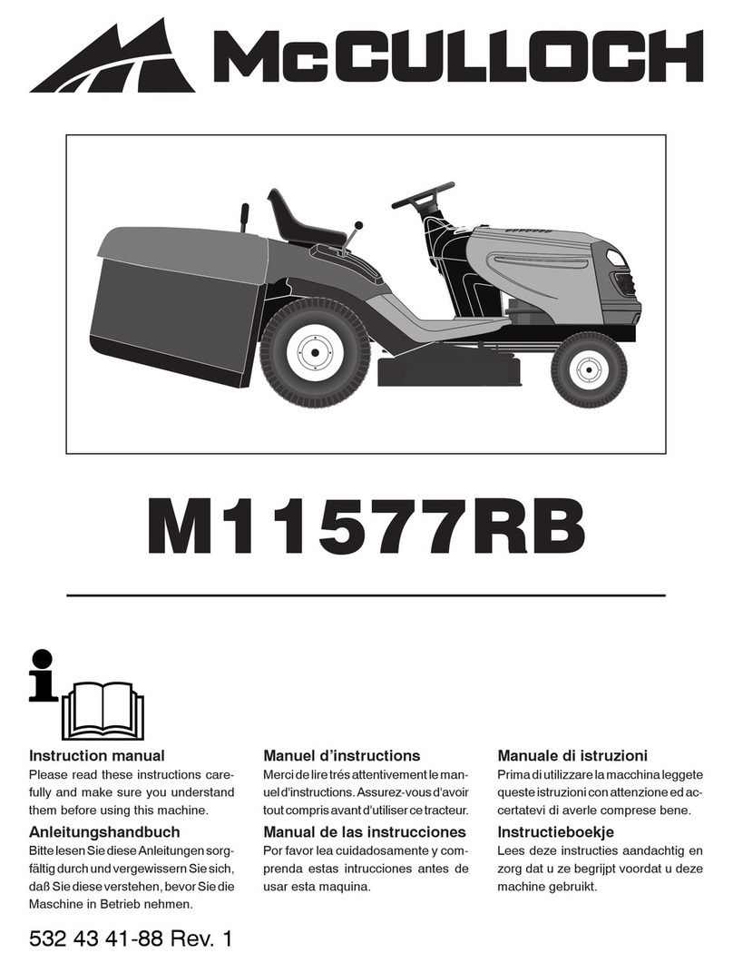 McCulloch 532 43 41-88 Rev. 1 User manual
