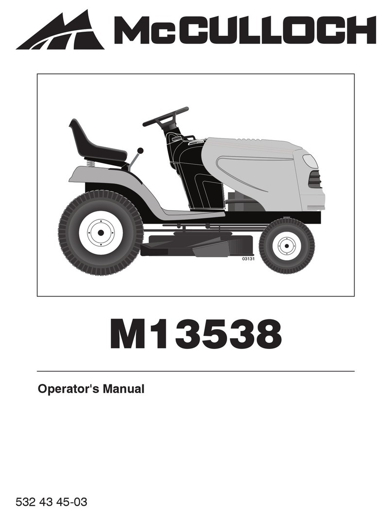 McCulloch 532 43 45-03 User manual