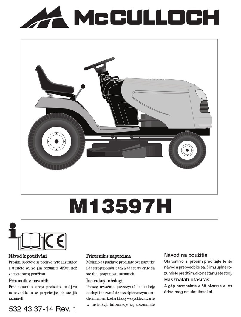 McCulloch 532 43 37-14 Rev. 1 User manual