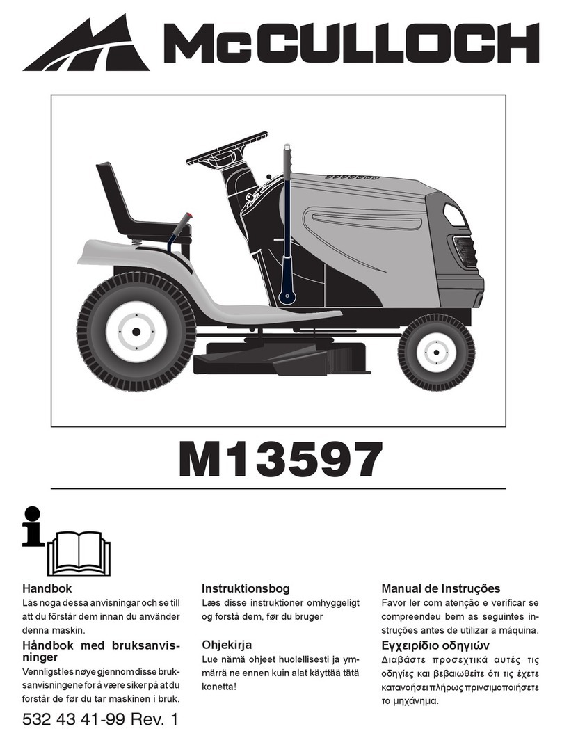 McCulloch 532 43 41-99 Rev. 1 User manual