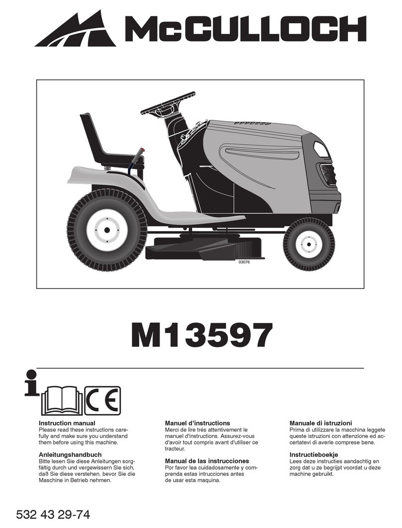 McCulloch 532 43 29-74 User manual