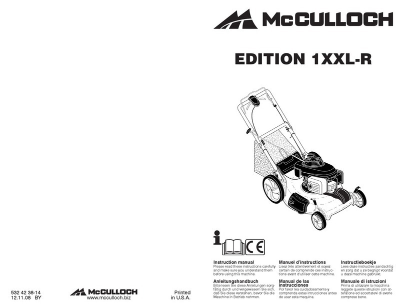 McCulloch 96141020200 instruction manual