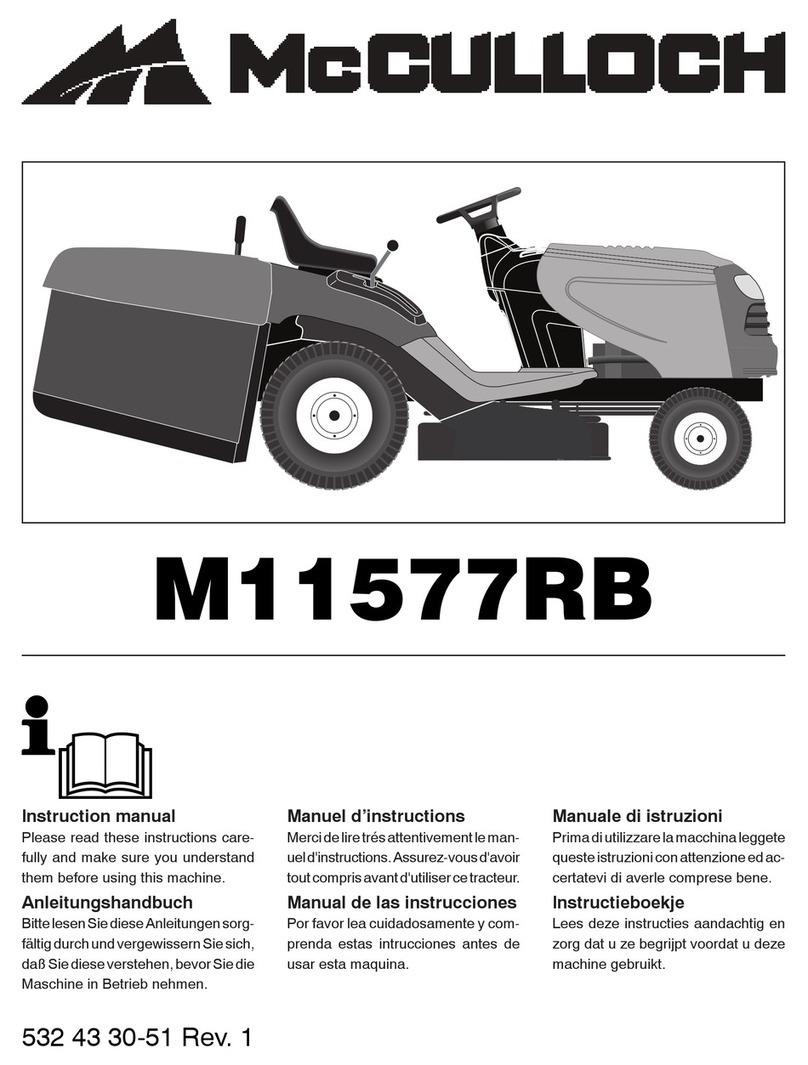 McCulloch 96041016500 instruction manual