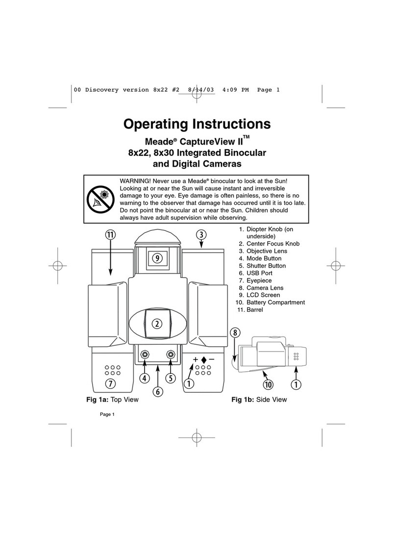 Meade Binocular and Digital Camera User manual