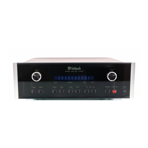 McIntosh M85 owner's manual