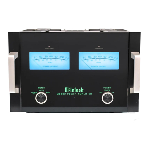McIntosh MC602 User manual