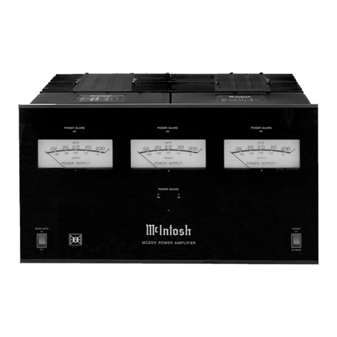McIntosh MC205 User manual