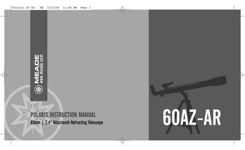 Meade Polaris 60AZ-AR User manual