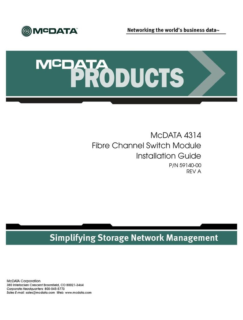McDATA 4314 User manual