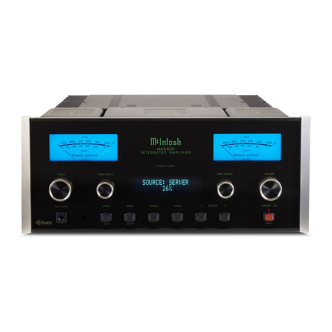McIntosh MA6600 User manual