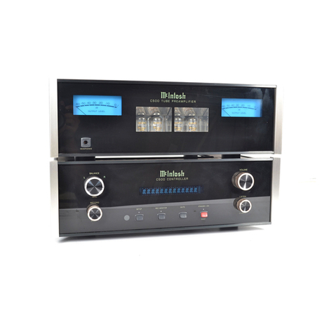 McIntosh C500 owner's manual