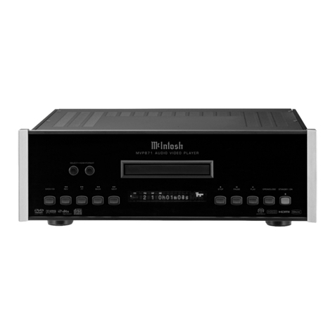 McIntosh MVP871 User manual